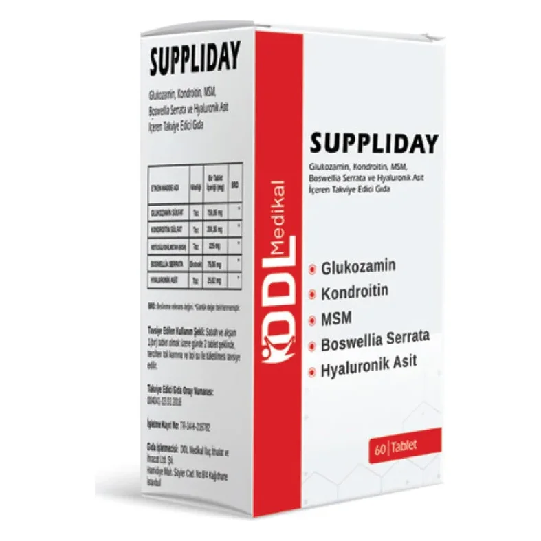 Suppliday Glukozamin Kondroitin